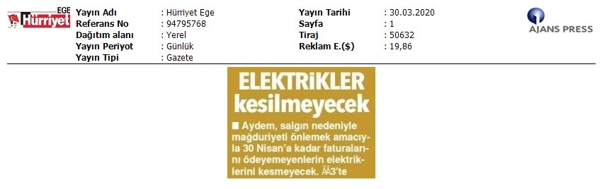  Evlerin Elektrigi Kesilmeyecek 